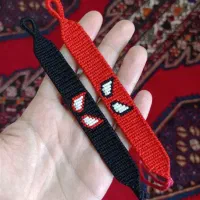 دستبند اسپایدرمن دستباف