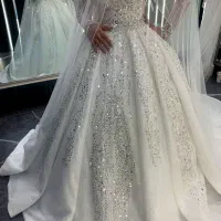 لباس عروس عربی پرکار