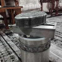 سطل جا دستمال جای کارد سیلور