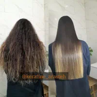 نانوپروتئین مو ،کراتین و فردائم تضمین ماندگاری