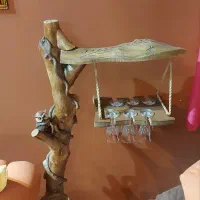 بار چوبی و جا گیلاسی