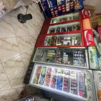 یخچال خریدار یخچال ایستاده بستنی نوشابه سالم سوخته