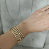 شیش عدد النگو طلا روسی