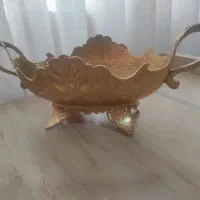 کشکول طرحدار طلایی سایز کوچک