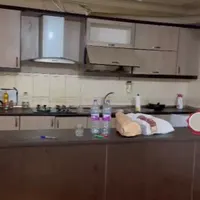کابینت ام دی اف بهمراه سینک و‌هود