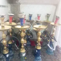 تعدادی قلیان وسایل قهوه خانه کافه قلیون زیرقیمت