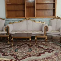 فروش مبلمان نه نفره همراه با عسلی