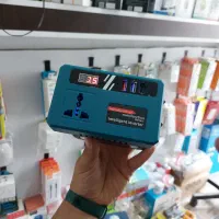 اینورتر شارژی همراه با خروجی ۲۲۰ ولت چراغ دار