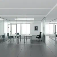 شیشه سکوریت پارتیشن upvc درب اتوماتیک