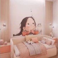 نقاشی دیواری اتاق کودک