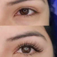مدل کاشت موقت و اکستنشن و لیفت و لمینت مژه ابرو