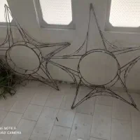 دو عدد گل سقفی..گچکاری و نما