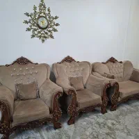 لوازم خانگی مبل ۷ نفره با جلو مبلی