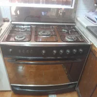 گاز فر پنج شعله بادوجوجه گردان
