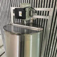 مشک برقی کره گیر هموژن پاتیل استیل دوغ زن صنعتی