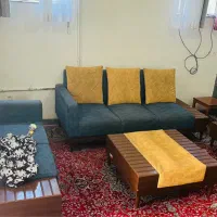 مبل هفت نفره و فرش