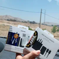 دو عدد شارژر سامسونگ t4510 45 w
