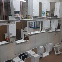 آیینه باکس سرویس بهداشتی وآیینه روشویی وآیینه وشلف