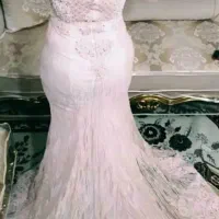 پیراهن خیلی جذاب مجلسی زنانه دنباله دار