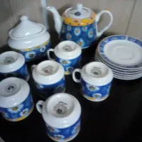 فنجان نعلبکی سایز چای خوری مارک ۵ ستاره قدیم