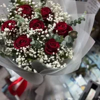 گل طبیعی و  شمع برای هیت