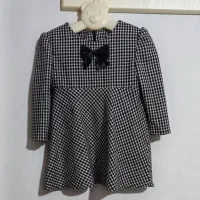 پیراهن مجلسی دخترانه با کلاه