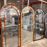 آینه چوب راش گنبدی