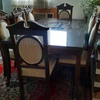 میز ناهار خوری ۸ نفره چوبی