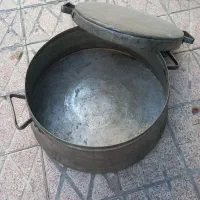 دیگ مسی قدیمی بزرگ..