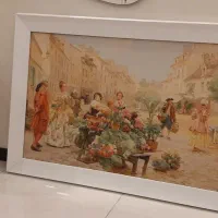 تابلو مخمل با قاب PVC