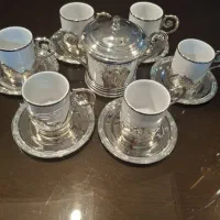 دو دست سرویس چایخوری انگاره دار