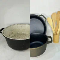 بازسازی قابلمه چدن گرانیت و تعمیر فلاسک +هدیه