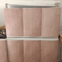 کابینت در حد نو کم کار  و سینک استیل دو لگنه