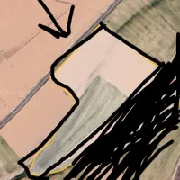 زمین دیم لب جاده شش هکتار روستای وننق