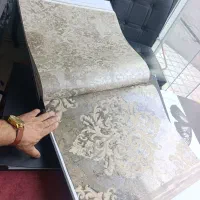 کاغذ دیواری ناوون ساده و طرح دار پتینه