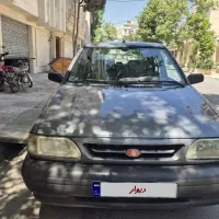پراید مدل ۹۰ بی رنگ شاسی سالم