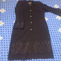 مانتو مشکی مجلسی