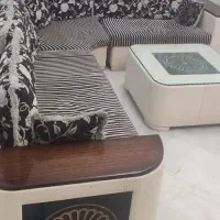 مبل راحتی ال با جلو مبلی