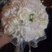 دسته گل عروس 400