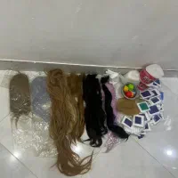 مو مصنوعی ولوازم جانبی.پد ارایشی