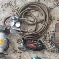 سنگ،گیره رومیزی اره پرفیل بر شلنگ هوابرش