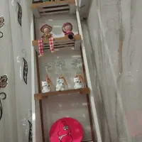 استند تزیینی چوبی سفید