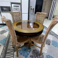 مبلمان هشت نفره به همراه غذا خوری چهار نفره|مبلمان خانگی و میز عسلی|تهران, سرآسیاب مهرآباد|دیوار