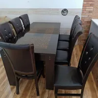 میز نهار خوری هشت نفره شیک
