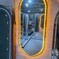 آینه کنسول اینه ایستاده قدی نوردار آرایشگاهی