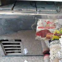 فریزر صندوقی ۴درب تمام استیل موتور گاز فابریک
