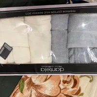 ست حوله تمام کتان دانتلا