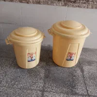 سطل زباله  سایز بزرگ و متوسط