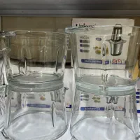 کاسه یدک شیشه ای و استیل خردکن