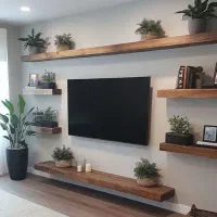 انواع شلف پایه مخفی (چوب طبیعی)